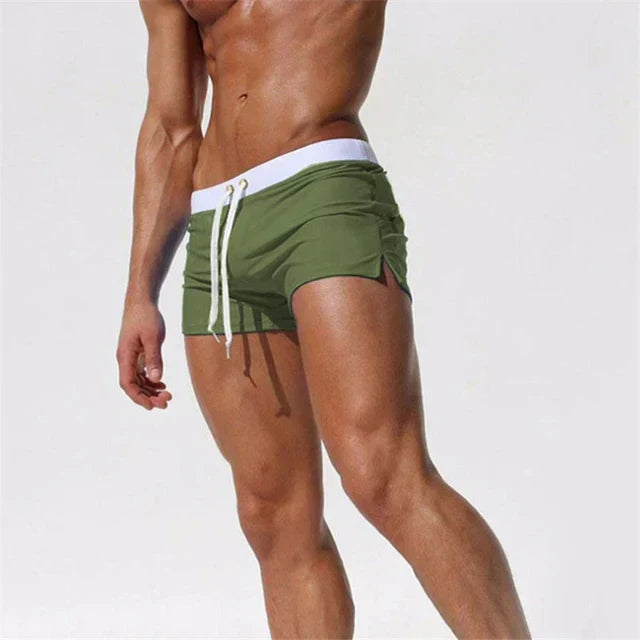 Men's Lightweight Swim Shorts | Quick-Dry Drawstring Beachwear