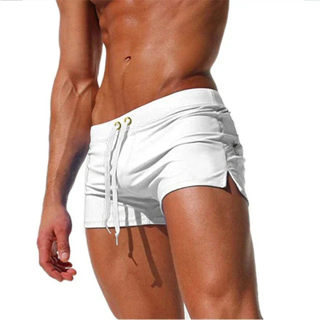 Men's Lightweight Swim Shorts | Quick-Dry Drawstring Beachwear