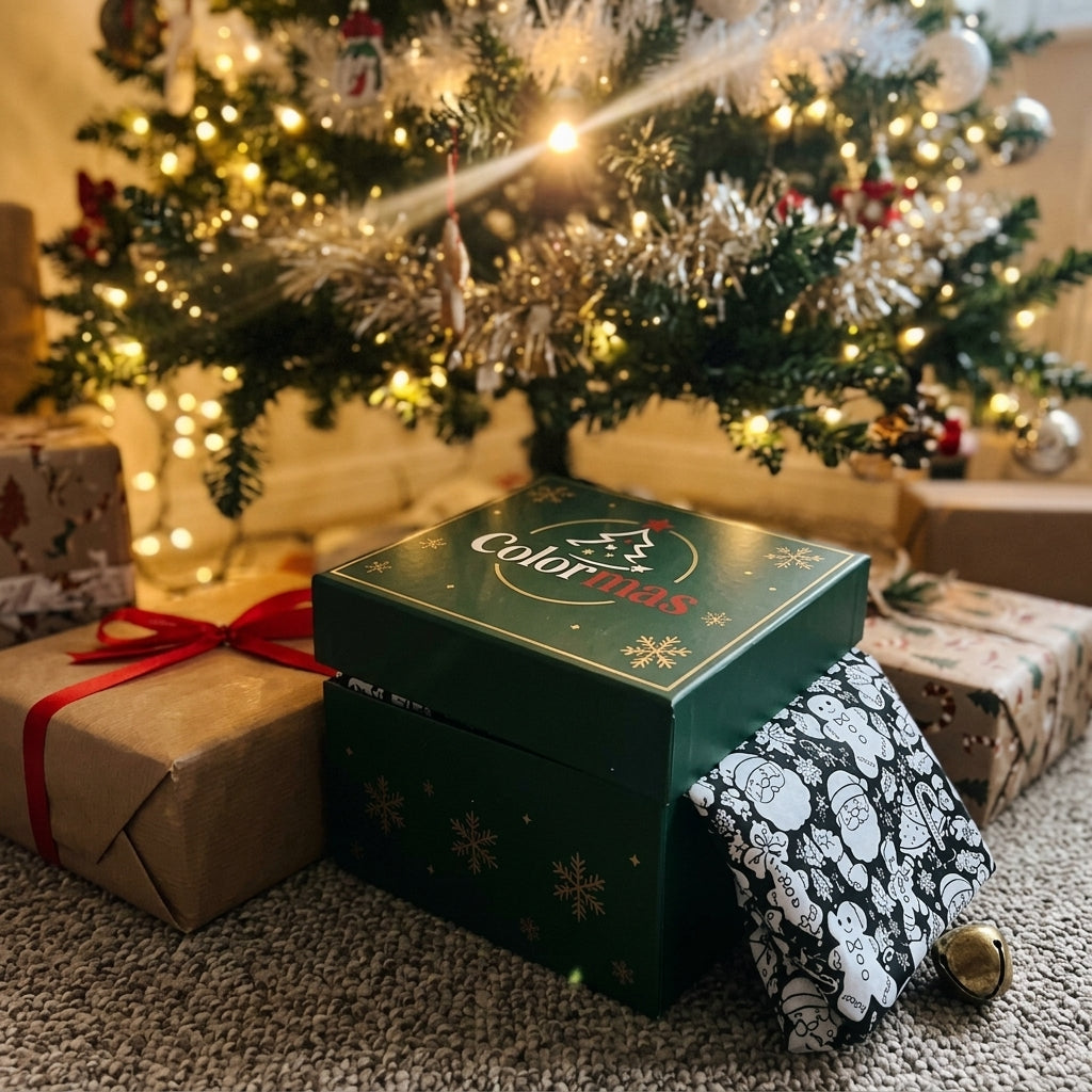Christmas Coloring Blanket