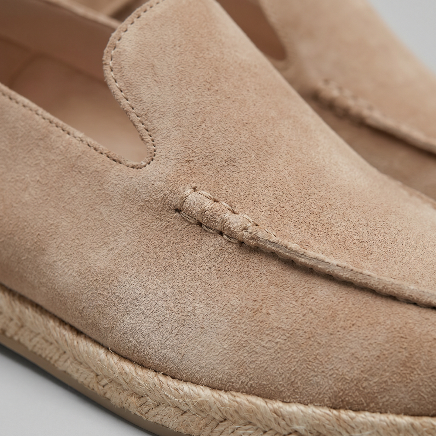 Men's Suede Style Espadrille Slip-On | Casual Summer Comfort
