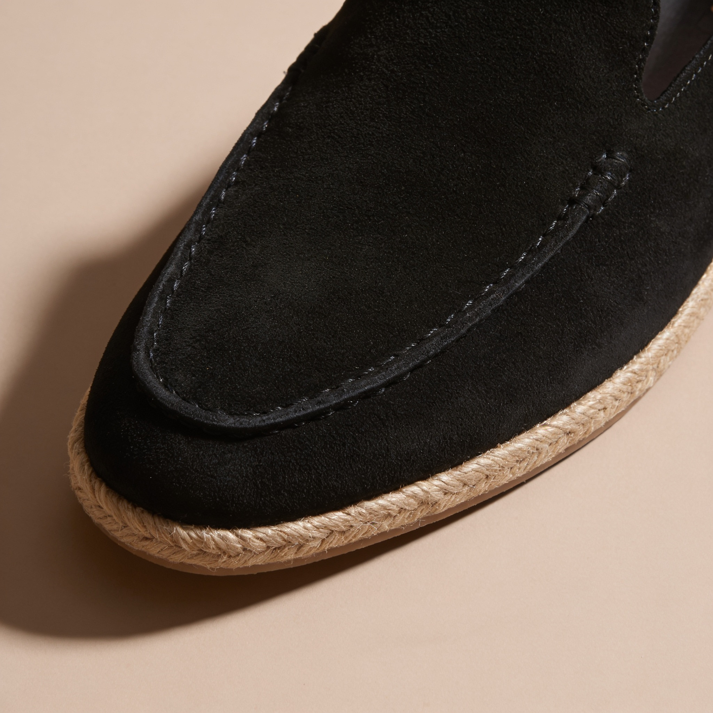 Men's Suede Style Espadrille Slip-On | Casual Summer Comfort
