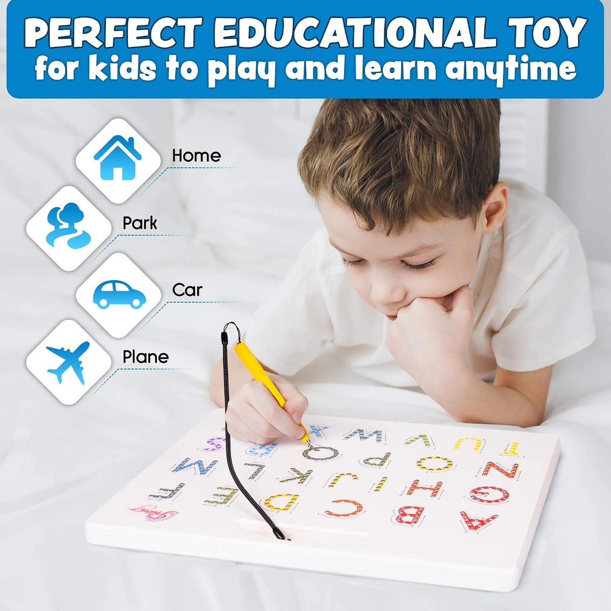 Magnetic Tracing Board Letter & Number