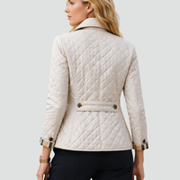 Women's Quilted Button-Up Jacket | Lightweight Transitional Coat