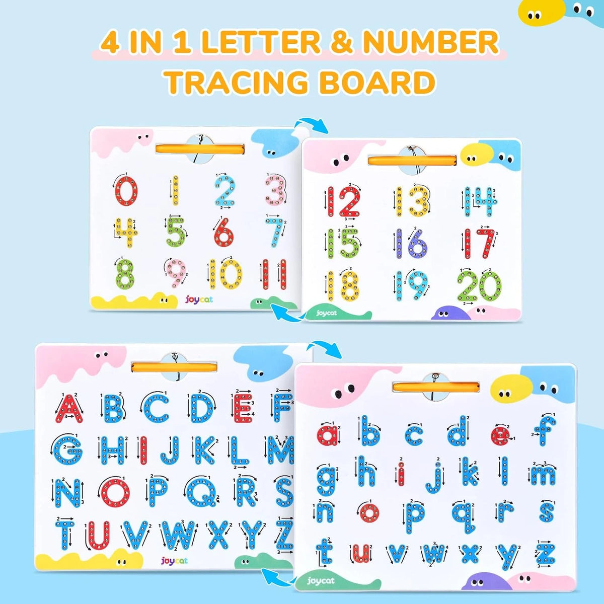 Magnetic Tracing Board Letter & Number