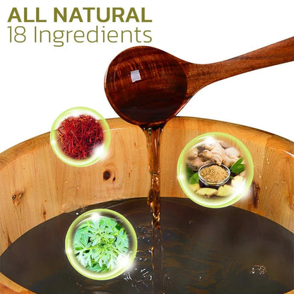 Spa Kit — Ionic Foot Bath, Herbal Patches & Soak Beads