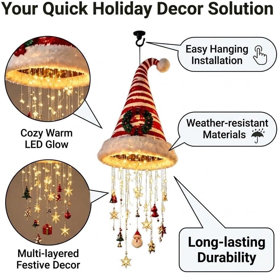 Santa Hat™ – Magical Christmas Glow