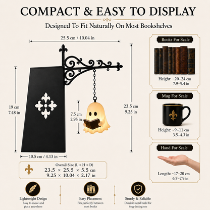NookSpirit Bookshelf Lamp