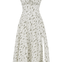 Women's Floral Strapless Summer Dress