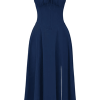 Women's Floral Strapless Summer Dress