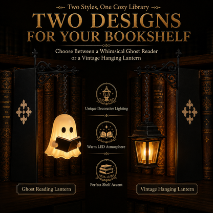 NookSpirit Bookshelf Lamp