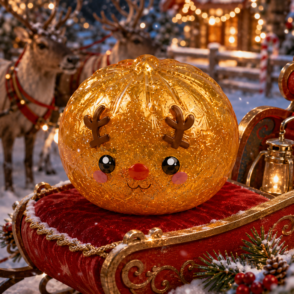 Christmas Dumpling Squishy – Mystery Surprise for Kids & Collectors