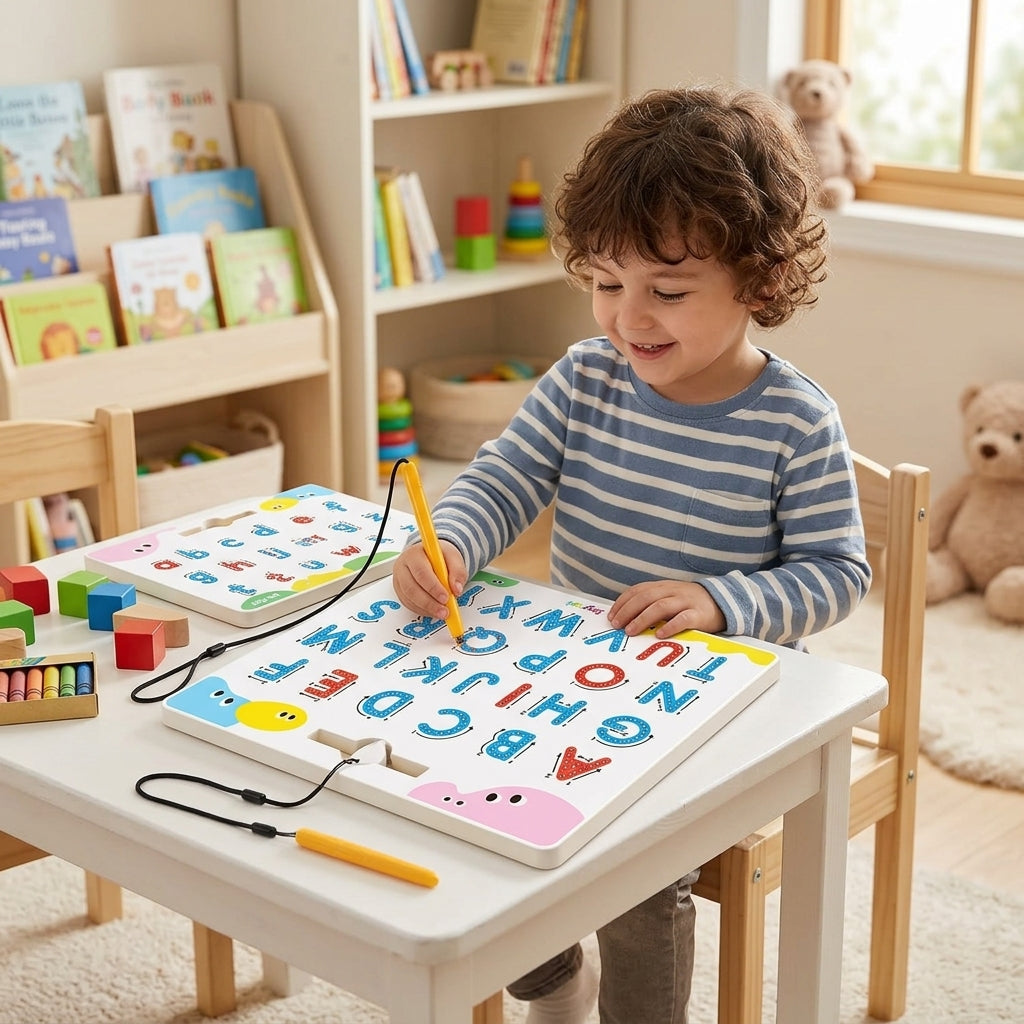 Magnetic Tracing Board Letter & Number