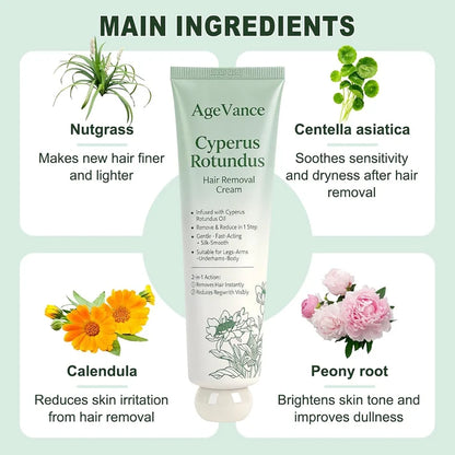 Cyperus Rotundus Hair Removal Cream