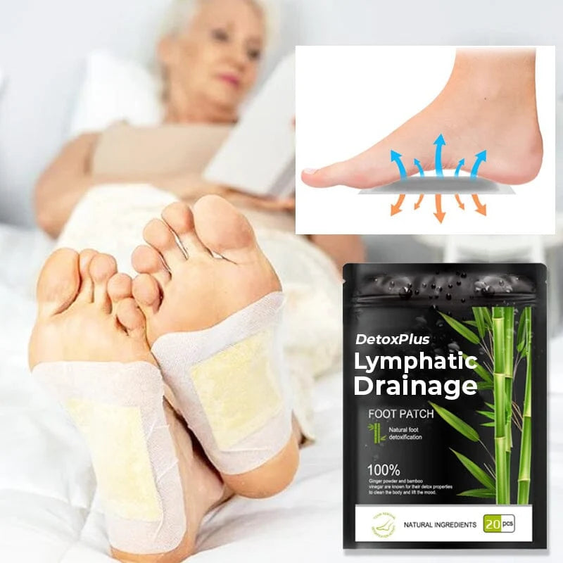 DetoxPlus Lymphatic Drainage Foot Pads