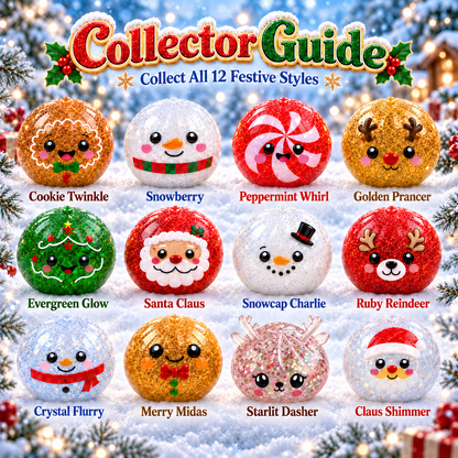 Christmas Dumpling Squishy – Mystery Surprise for Kids & Collectors