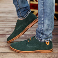 Men's Leather Style Lace-Up Shoes | Smart Casual Everyday Wear