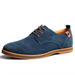 Men's Leather Style Lace-Up Shoes | Smart Casual Everyday Wear