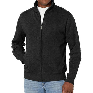 Men's Full-Zip Sweater Jacket/Black