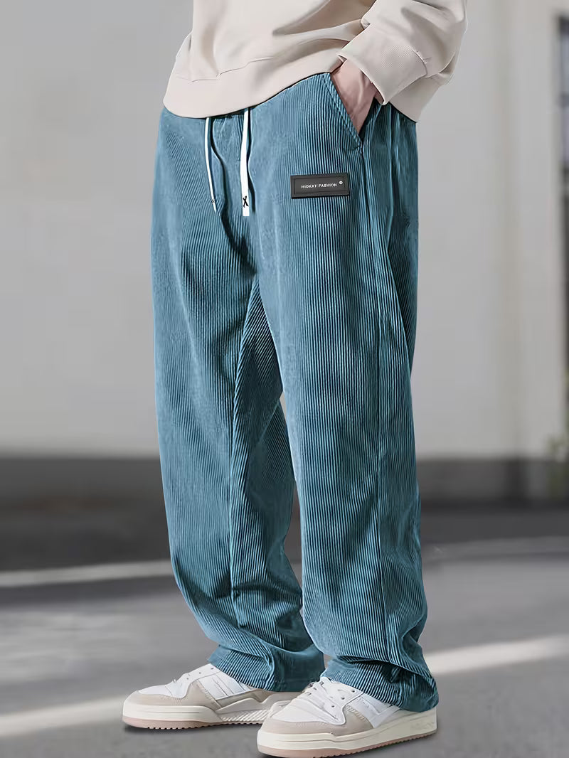 Men's Relaxed Fit Corduroy Trousers