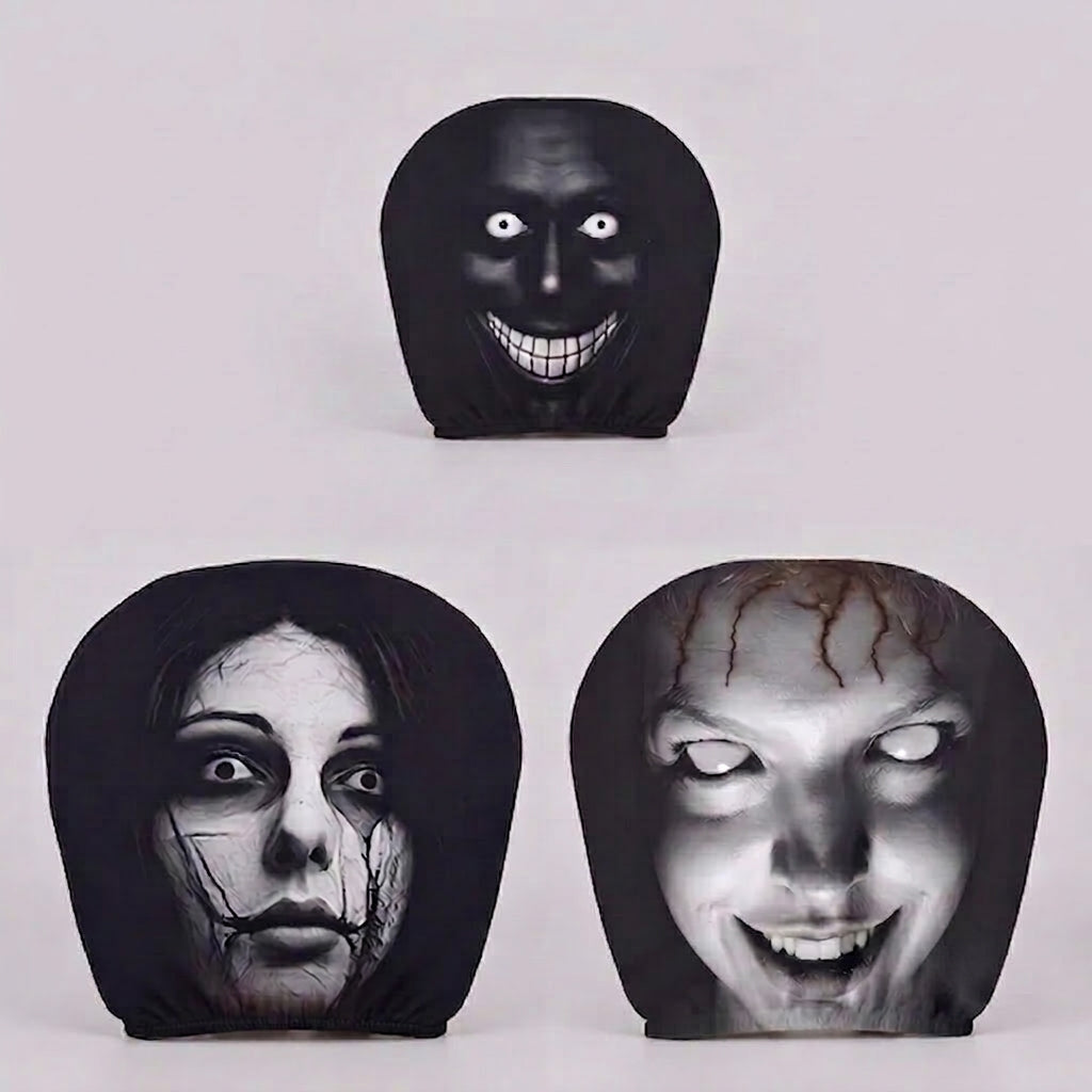 Horror Headrest Cover