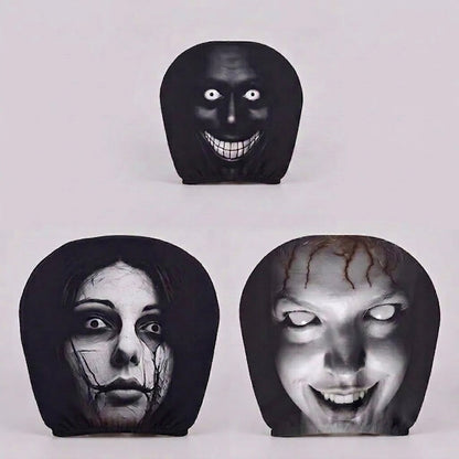 Horror Headrest Cover