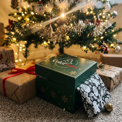 Christmas Coloring Blanket