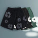 Unisex Relaxed Fit Graphic Drawstring Shorts
