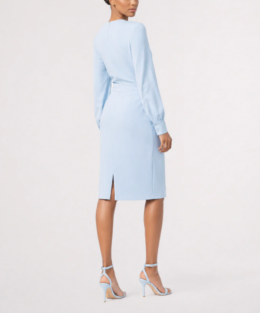 Women's Elegant Ruched Midi Dress | Flattering Summer Style