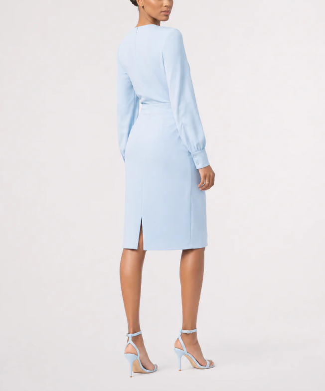 Women's Elegant Ruched Midi Dress | Flattering Summer Style