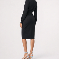 Women's Elegant Ruched Midi Dress | Flattering Summer Style