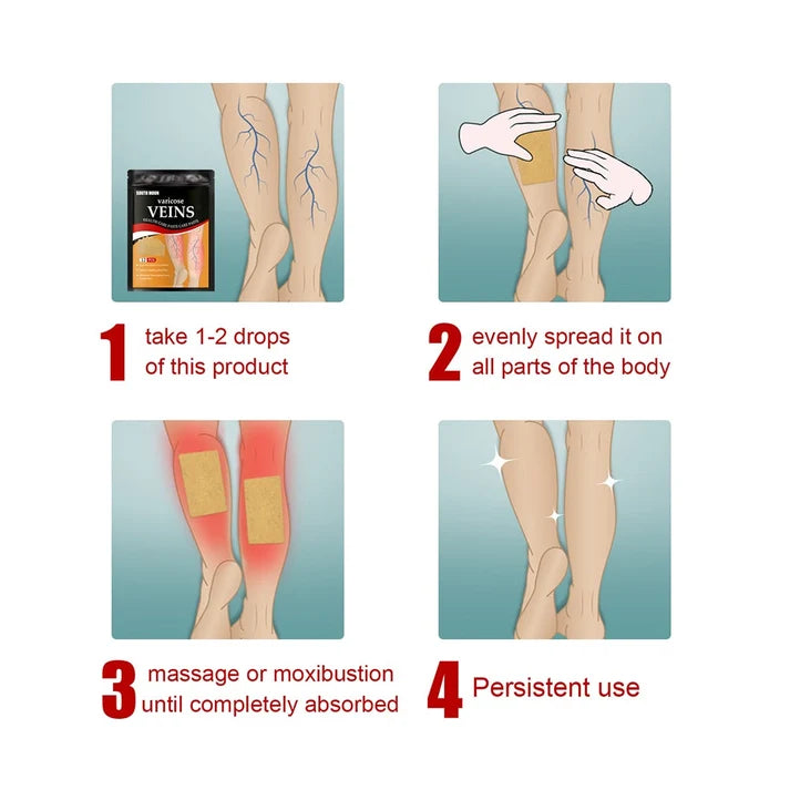 Varicose Vein Patch – Soothing Care for Tired Legs