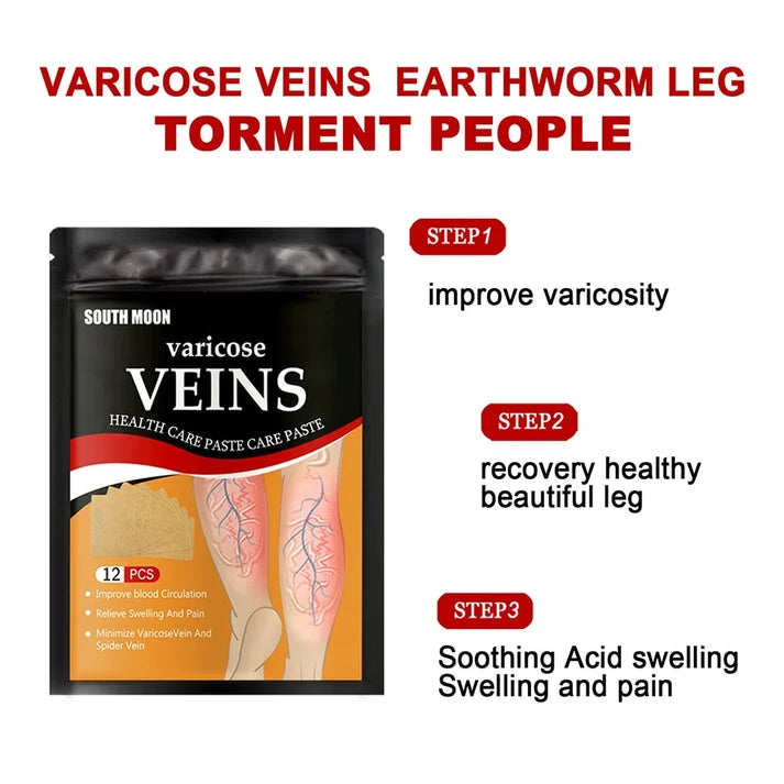 Varicose Vein Patch – Soothing Care for Tired Legs