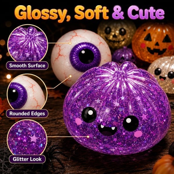 BooSquish™ Halloween Squishy Toys | Soft, Spooky & Squeezable