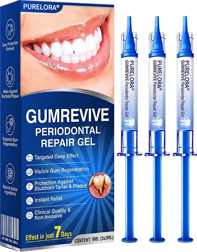 🦷𝑷𝒖𝒓𝒆𝒍𝒐𝒓𝒂® GumRevive periodontal repair gel