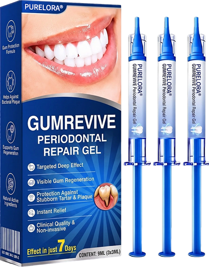 🦷𝑷𝒖𝒓𝒆𝒍𝒐𝒓𝒂® GumRevive periodontal repair gel
