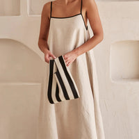 Women's Spaghetti Strap Maxi Dress | Elegant Wedding Guest Style