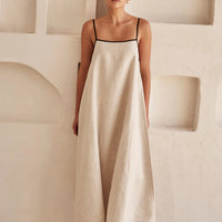 Women's Spaghetti Strap Maxi Dress | Elegant Wedding Guest Style