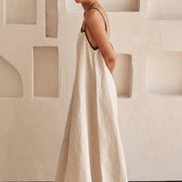 Women's Spaghetti Strap Maxi Dress | Elegant Wedding Guest Style