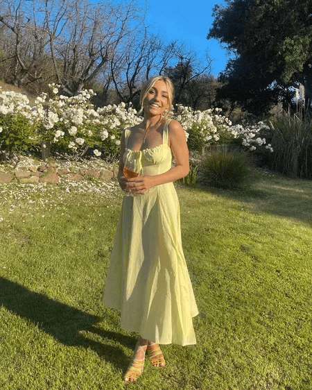 Women's Floral Strapless Summer Dress