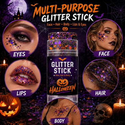 Halloween Glitter Stick for Face, Hair & Body