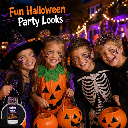 Halloween Glitter Stick for Face, Hair & Body