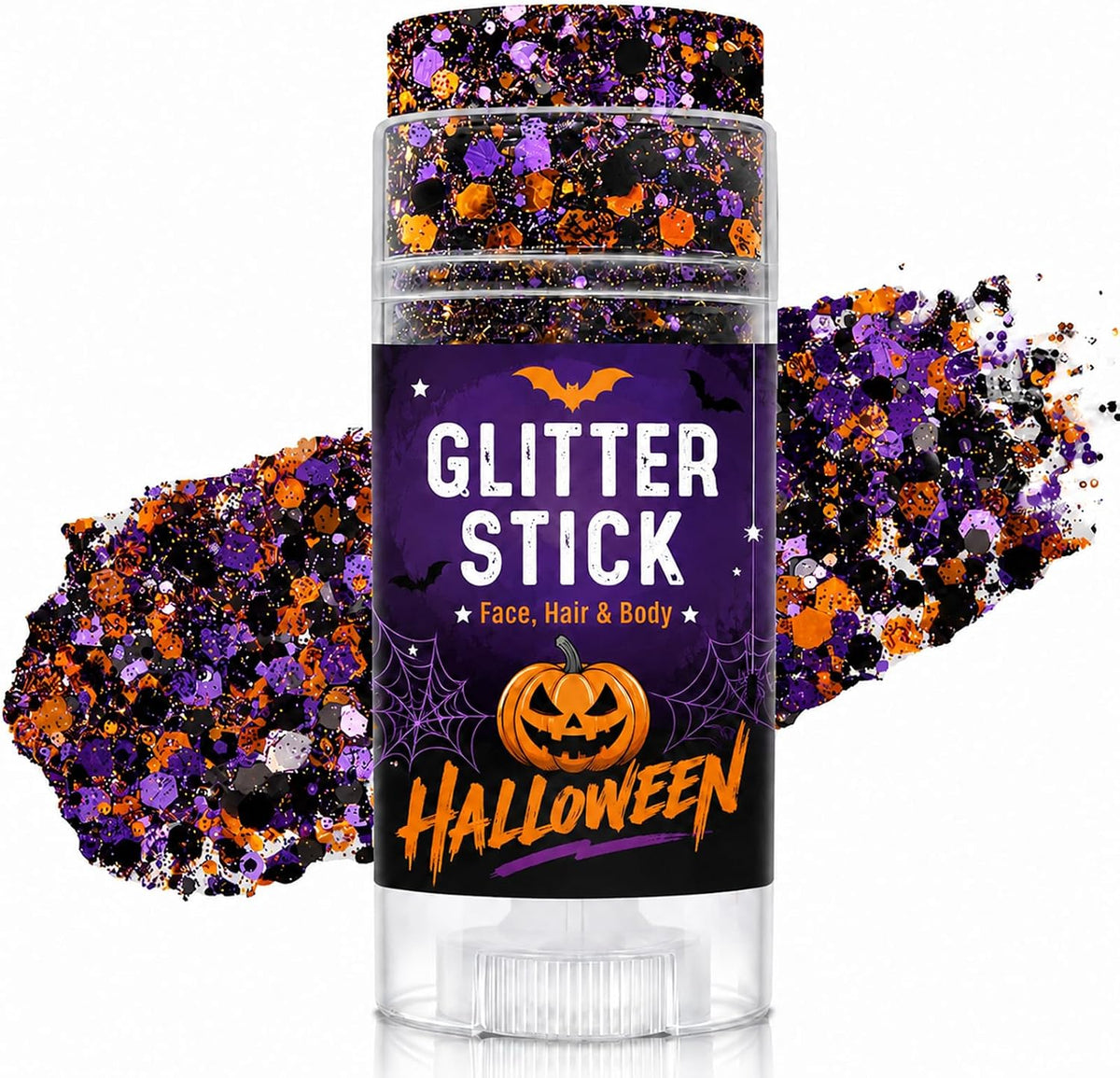 Halloween Glitter Stick for Face, Hair & Body