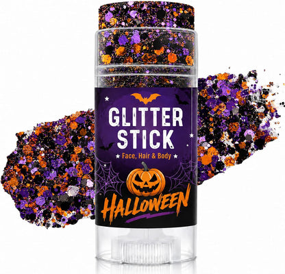 Halloween Glitter Stick for Face, Hair & Body