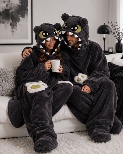 Dragon Onesie – Soft Plush Full-Body Costume