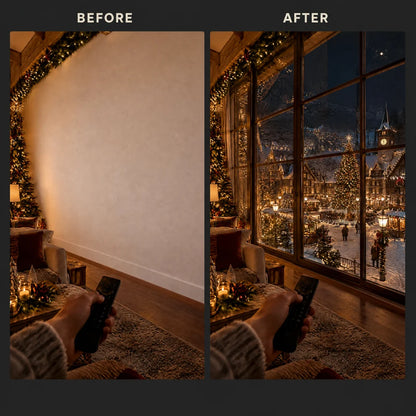 Lifeoro™ Christmas Window Projector