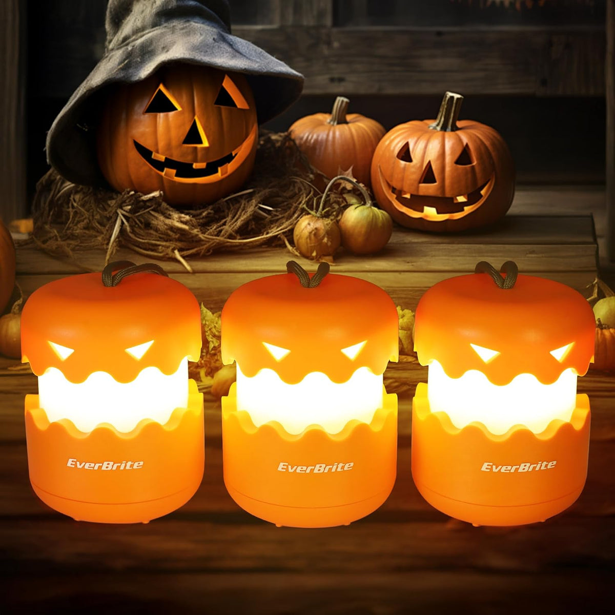 EverBrite Collapsible Pumpkin Lanterns