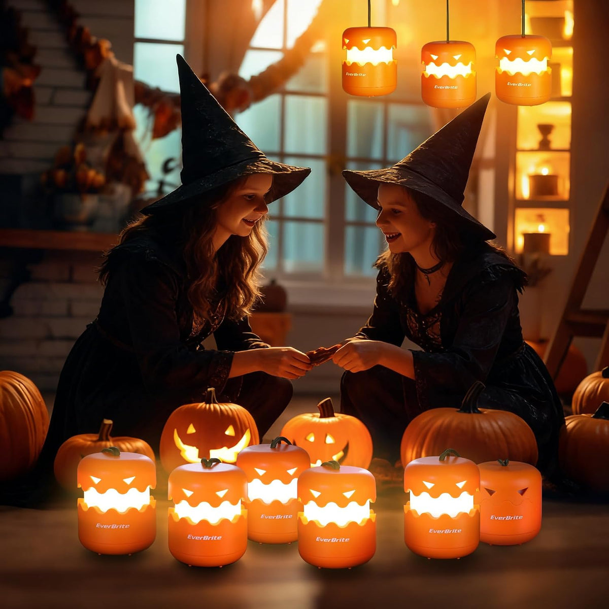 EverBrite Collapsible Pumpkin Lanterns