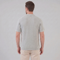 Men's Long Sleeve Button Polo Shirt | Smart Casual Classic Fit