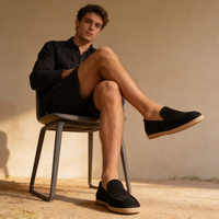 Men's Suede Style Espadrille Slip-On | Casual Summer Comfort